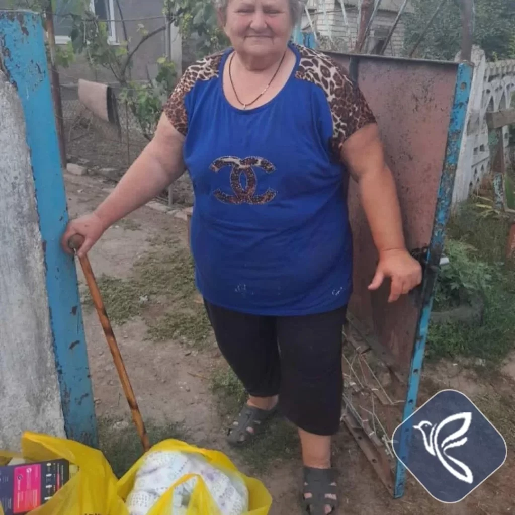 Humanitäre Hilfe geleistet