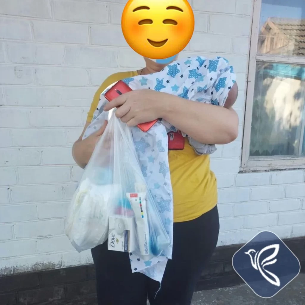 Humanitäre Hilfe geleistet