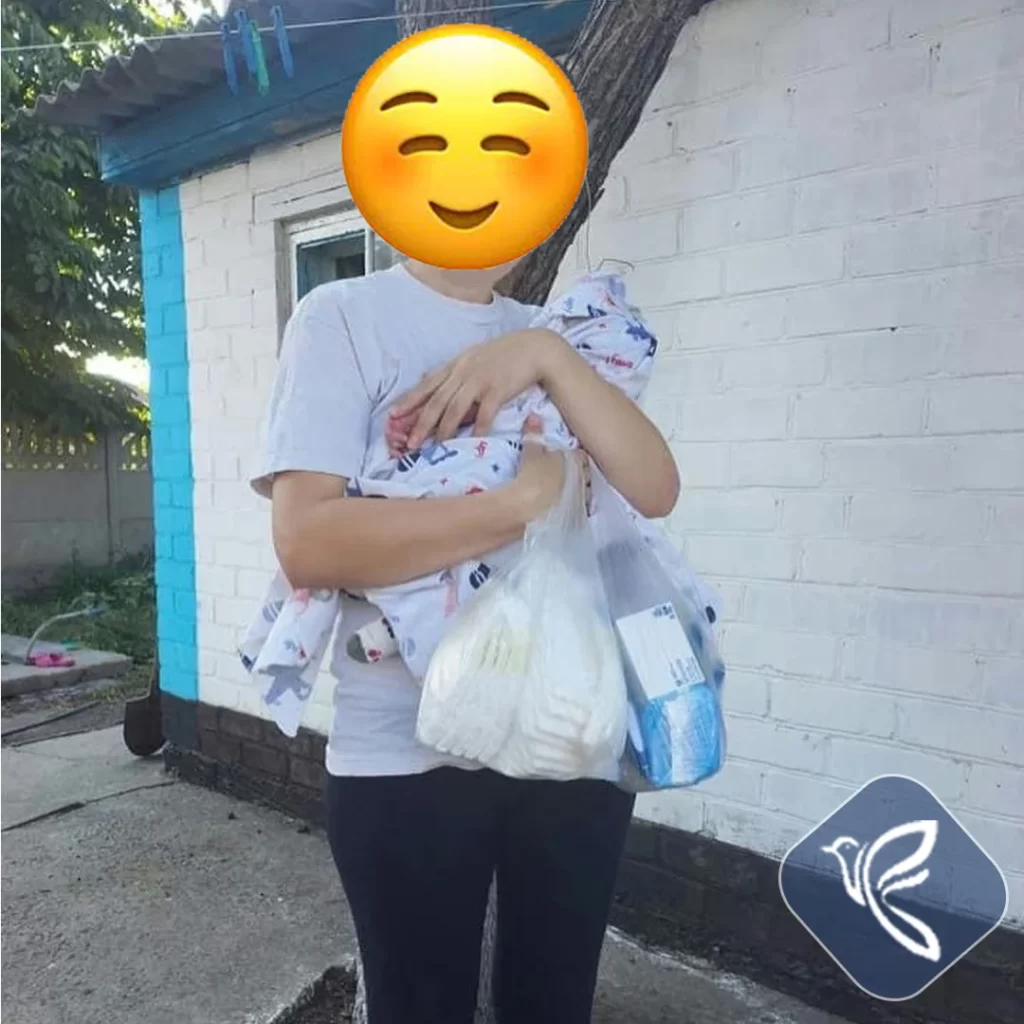 Humanitäre Hilfe geleistet